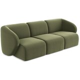 Makamii Zelena žametna sedežna garnitura 244 cm Lani – | Shoptok.si