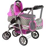 Kolica za lutke Carrycot Bag - siva | shoptok.hr