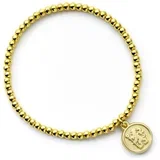 Chelsea Gold Tone Ball Bead zapestnica