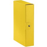 MAPA S GUMBOM HRBAT- 80MM A4 EUROBOX ESSELTE C2809/390328090 ŽUTA | Shoptok.si