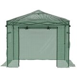 GARDOL Rastlinjak s folijo Pop-Up (240 x 180 x 245 cm, Kovina, Plastika) | Shoptok.si