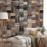  Tapeta - Wooden Inscription 50x1000 Premium | shoptok.hr