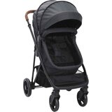  Dječja kolica 2-u-1 antracit i crna čelična | shoptok.hr