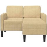 SOFA 2-sedežni kavč z ležiščem v obliki črke L svetlo zelena siva | Shoptok.si