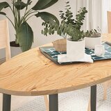 vidaXL Mizna plošča 120x60x2 cm trdna hrastovina ovalna | Shoptok.si