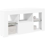  Kotni LED TV ormar Bijelo 100 x 40 x 50 cm Konstruirano drvo | shoptok.hr