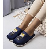Gemre Navy Blue Soft Catcup Slippers | shoptok.hr