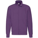 Fruit Of The Loom Men's Purple Lightweight Sweat Jacket | shoptok.hr