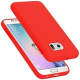 Cadorabo Ohišje, združljiv s Samsungom v tekoči rdeči barvi - zaščitni pokrov iz fleksibilnega silikona TPU, (20583025) Cene