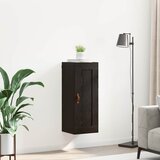  Zidni ormarić Crni hrast 34,5 x 34 x 90 cm Konstruirano drvo | shoptok.hr