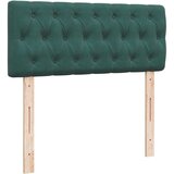 vidaXL Otomanski krevet s madracem tamnozeleni 120x200 cm baršunasti | shoptok.hr