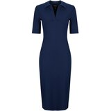 Polo Ralph Lauren Dolge obleke VAZAREL-ELBOW SLEEVE-DAY DRESS pisana Cene