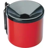 Samougasljivi stenski pepelnik za notranjo in zunanjo uporabo, rdeče barve, premer 15 cm, (21263076)