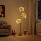  LED božićno drvce u obliku slova S 2 kom. Bijela | shoptok.hr