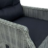 Vrtna jedilna garnitura 5-delna svetlo siva, (20677802) | Shoptok.si