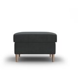 Cosmopolitan Design Temno siv žameten tabure Kyoto – Cene