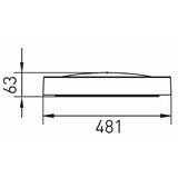  LED plafonsko svetlo SAMER LED/32W/230V 4000K | Eponuda.com