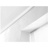 LOGOCLIC Kotna letev (16 x 36 x 2600 mm, bela) | Shoptok.si