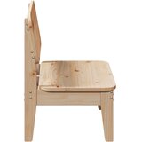  Vrtne stolice 2 kom 60x52,5x72 cm od masivne borovine | shoptok.hr