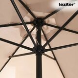 Leziter Gina vrtni dežnik 300 cm – velik dežnik za teraso in vrt | Shoptok.si