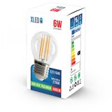 Xled E27 6W SL-F-G6-2700K-M Filament Sijalica 2700KG45600LmToplo Bela u