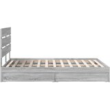  s od storage Siva Sonoma 150 x 200 cm Konstruirano drvo | shoptok.hr