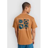 Quiksilver Evo Blossom Of Peace T-shirt tobacco brown | Shoptok.si