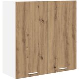 vidaXL Viseča omarica s polico Riga Umetni hrast 80 x 31 x 80 cm | Shoptok.si