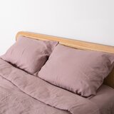 Native Natural Prašno rožnata enojna lanena posteljnina 135x200 cm Blush – | Shoptok.si