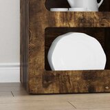  Strani šal Dimljeni oreh 40 x 35 x 100,5 cm Konstruiran les, (5000107517) | Shoptok.si