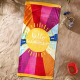 Catherine Lansfield Pamučan ručnik za plažu 76x160 cm Hello Summer – | shoptok.hr