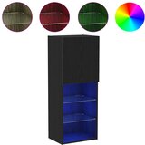  Set TV komoda Crni hrast 40,5 x 30 x 102 cm Konstruirano drvo | shoptok.hr