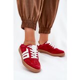 VINCEZA Sneakers Sports Shoes Suede Red 79517 Cijene