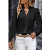 Fenzy Bluza S Prosojnimi Rokavi, Črna | Shoptok.si