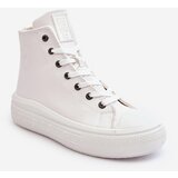 Big Star Women's Insulated Zipper Sneakers White MM274021 Cene
