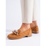 SHELOVET Women's Lords with Chamel crystals Cene