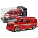  Fire Department Auto with Drawstring with Lights and Sound Cene