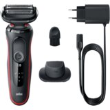 Braun | Shaver | 51-R1200s | Operating time (max) 50 min | Wet & Dry | Black /Red Cijene
