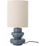 Plava stolna lampa s tekstilnim sjenilom (visina 51 cm) Fabiola –