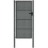  Vrtna vrata antracit 100x175 cm čelik | shoptok.hr