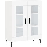  Visoka komoda bijela 69,5x34x180 cm konstruirano drvo | shoptok.hr