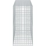  Gabion s žicom debljine 3,5 mm i mrežom 10x10 cm 450x100x200 cm | shoptok.hr