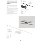  Redo 01-3462 - LED svetlo za slike LINEAR LED/8W/230V 60,5 cm CRI 92 belo | Eponuda.com