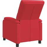  Fotelja s nagibom Crvena Umjetna koža | shoptok.hr