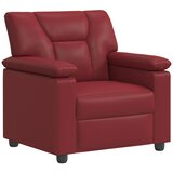  Set sofe 2 pcs Vinska crvena Umjetna koža | shoptok.hr