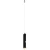 Globo 16060 - LED prigušiva dodirna punjiva svetiljka 2u1 PELO LED/2W/230/5V crna u