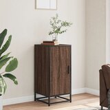  Komoda boja hrasta 35,5x35x76 cm konstruirano drvo i metal | shoptok.hr
