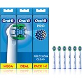 Oral-b PRO Precision Clean nadomestne glave za zobno ščetko 6 kos Cene