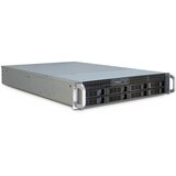 InterTech IPC 2U-2408 Rack Black, Stainless steel | shoptok.hr