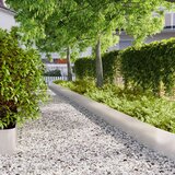 vidaXL Rubovi travnjaka 20 kom 25x103 cm nehrđajući čelik | shoptok.hr